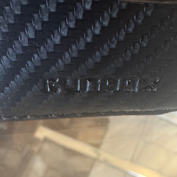 Runbox Black and Red Wallet with money clip - Picture 2 of 6